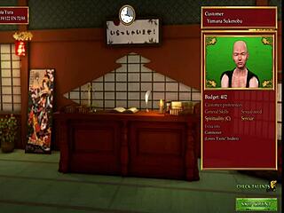 Cartoon Commoner Engages In 3D Threesome With Blowjob And Monster Cock Action