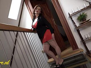 Classy Busty Milf Turns Nympho At Home.