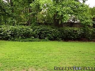 Real Tranny Engages In Anal And Blowjob Scenes