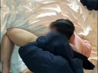 cheating with boyfriend's friend, perverted girlfriend cums hard