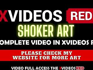 it's time to finish painting the little 18+ grey alien using the dildo in this art business