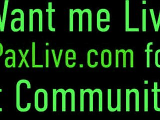 Penny Pax strips satin lingerie for dildo play and dirty talk