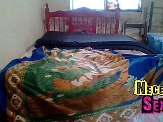 Colombian friend masturbates his cock craving tight perfect Russian vagina for cum