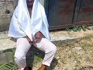 Ijeoma's bush fucked by strange man