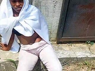 Ijeoma's bush fucked by strange man