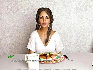 the character learns acting in a wet scene