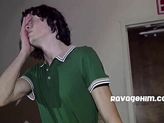 stranger holes in gay interracial blowjob