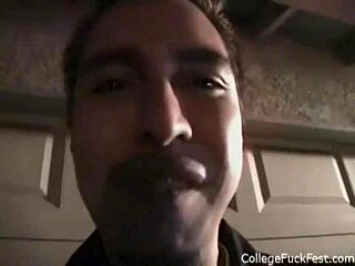 Wow! Wild party with two blonde sluts in outdoor foursome cumshot sex