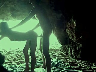 we found a hidden spot inside the cave at the beach for fun