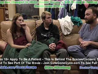 Doctor Tampa gives 8 month pregnant Nova Maverick her yearly checkup in covid edition