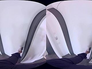 3d doorstep seller in virtual reality porn