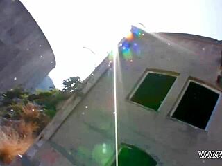 Teeny Redhead Opens Her Ass For Stranger In Public