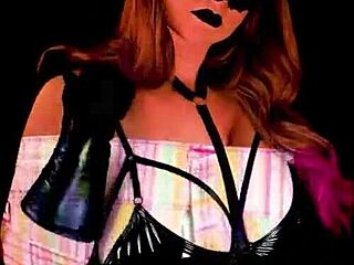 Big titty goth femdom JOI with mind-fucking instructions