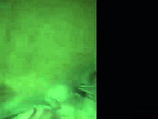 Detailed view of black pussy in close-up exploration