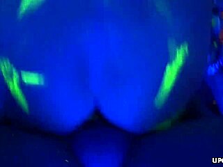 Sexy brunette MILF Audrey Bitoni fingers and rides her shaved pussy with a huge cock.