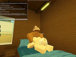 46 roblox porn with whore blowjob and monster cock riding