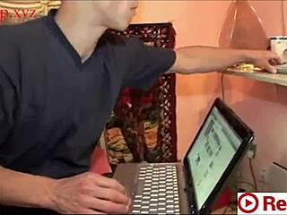 stranger bangs stunning teen beauty right before her boyfriend watches