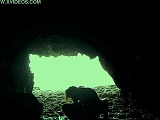 we found a hidden spot inside the cave at the beach for fun