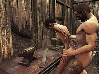 fallout 4 the workshop with anal fucking teen brunette in 3d anime hentai