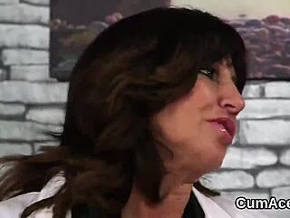 Spicy Idol Receiving Cumshot On Face Eating All The Cum.