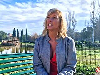 Emmy, a belgian milf slut, gets her hot ass fucked in part one