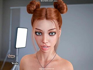 Cute roommate fucks monster cock in school photoshoot!