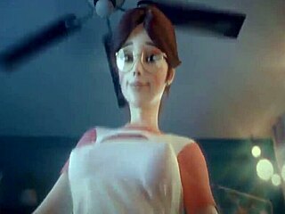 I love watching DVA ride in this hentai video