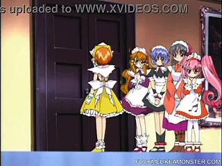 I am the petite anime teen with big tits getting toyed in doggystyle