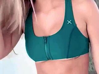 Boutinela Teases in Multi-Colored Bikinis and Panties Compilation