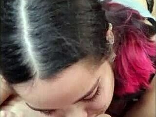 White Wolf Sucks Cock Before Riding