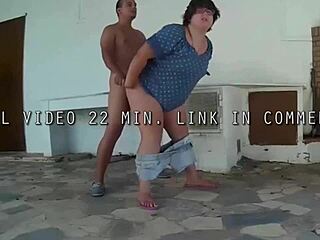 Claudia Marie Fucks on Barbecue with Monster Cock