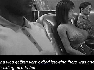 What adventures does Julena have in 3D? Riding interracial cock in stockings!