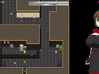 Girl Flashes Big Tits During Class Ride