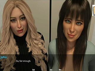 What is John's secret? His girlfriend discovers his big tits fetish!