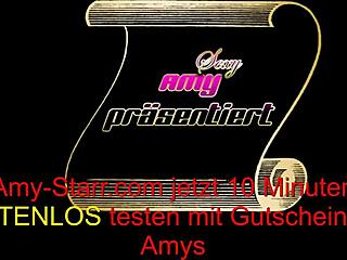 Bold strapon deflowering of young blonde girl