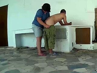 Claudia Marie Fucks on Barbecue with Monster Cock