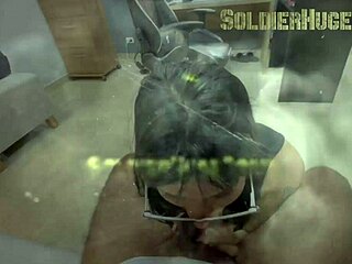 Beautiful Tattooed Girl Suggestively Starts Porn Career With Deepthroat And Facial.