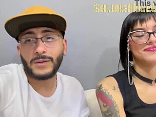 Beautiful Tattooed Girl Suggestively Starts Porn Career With Deepthroat And Facial.