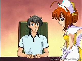 Jsem malá 18+ anime teen 18+ s velkými prsy, kterou hrají v doggystyle.