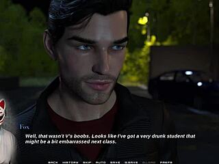 this anime episode features racing and boobs.