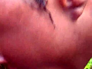 Ghetto Bitch Fucking And Sucking Big Black Monster Cock Outdoors!