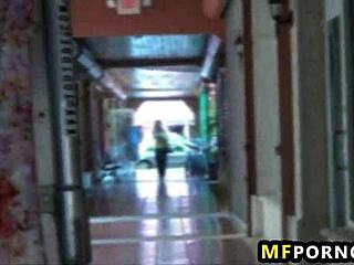 i'm horny babe masturbating in public with dildo