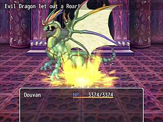 Derrotando o rei demônio e gozando em várias mulheres, he narrates in geezer hero rpg part 7 final.