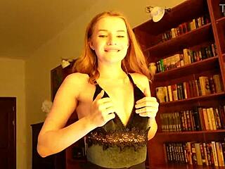 Boss Got Cum on Her Shaved Tight Pussy Instead of Holiday from Homemade Face Fucking and Riding