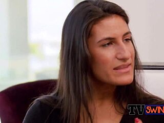 American Couples Get Wet in Steamy Party Foreplay