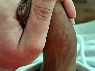 Young and straight Brazilian man's homemade video of masturbation