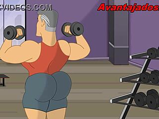 Cartoon Gay and the Old Man from the Academy