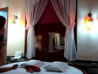 the naughty redhead brazilian girl tells her story in a casual way