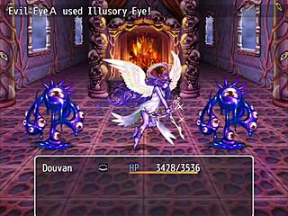 Derrotando o rei demônio e gozando em várias mulheres, he narrates in geezer hero rpg part 7 final.