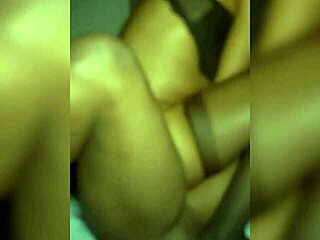 Amateur Ebony Couple Cum Twice